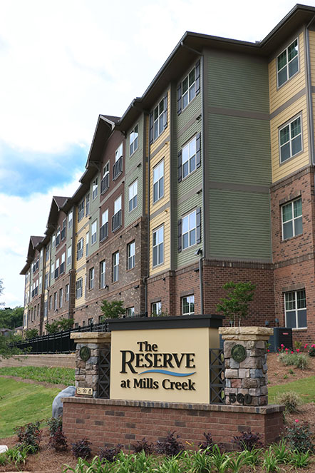 Reserve at Mills Creek Front